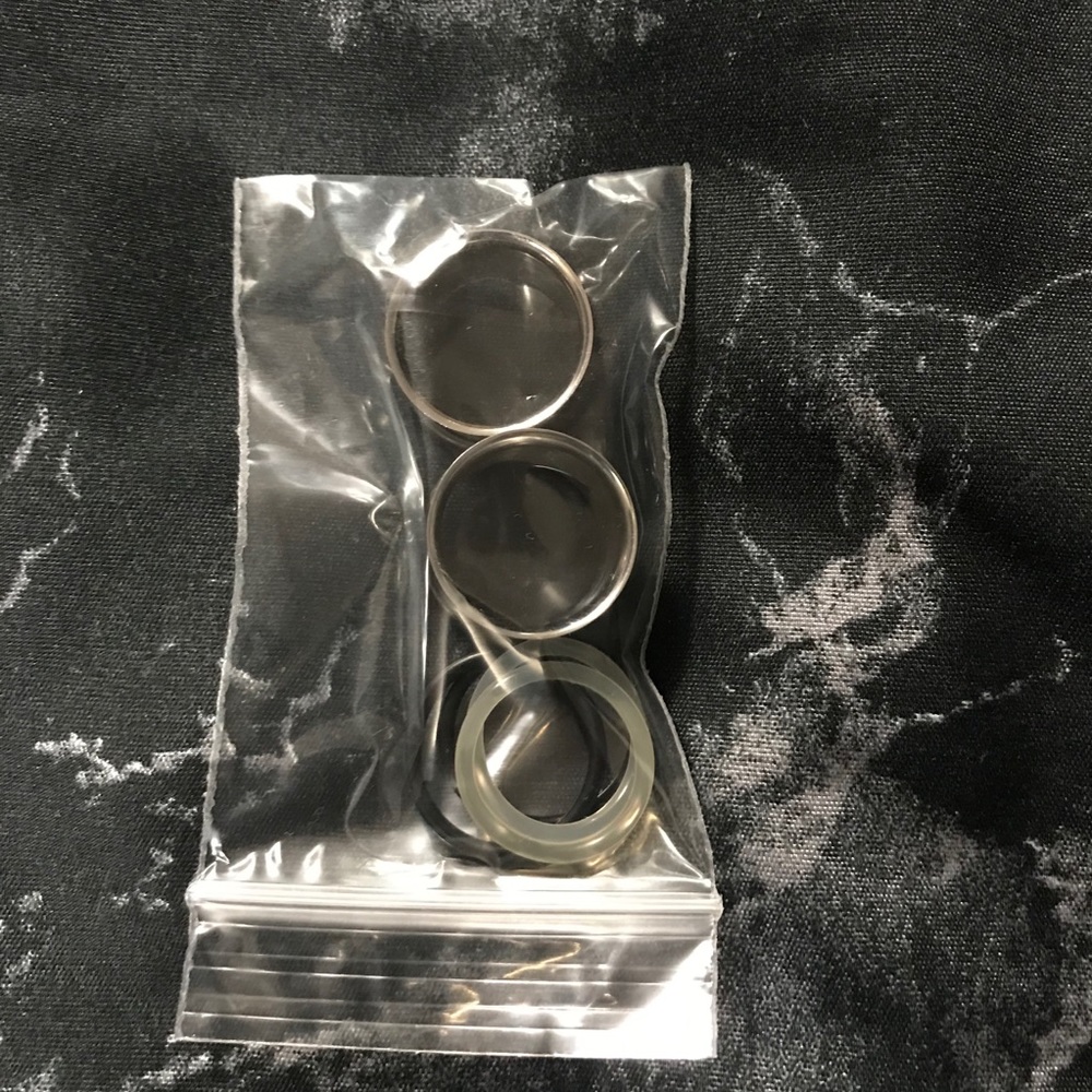 Stainless steel tunnels 3/4” ear plugs gauges